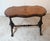 Victorian Walnut Stretcher Centre Table, 1860s For Sale - Image 3 of 12