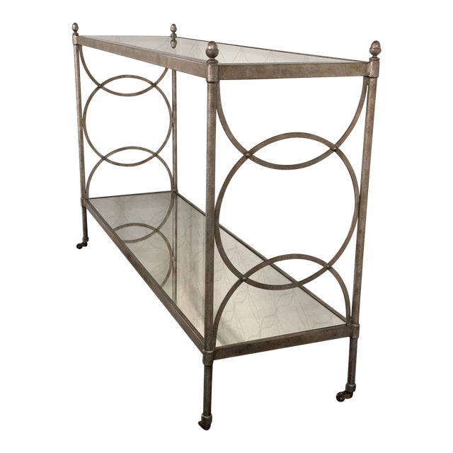 Drexel Heritage Mirror Console Table Chairish