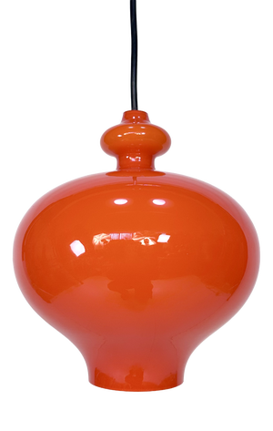 Glass Hanging Lamp by Hans Agne Jacobsson for Staff, 1960s