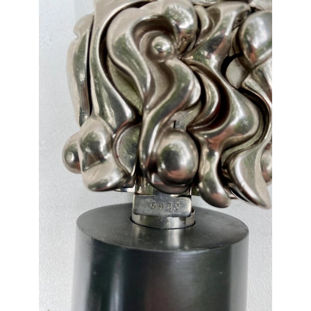 Miguel Berrocal Miguel Ortiz Berrocal 1969 Portrait De Michèle Puzzle Sculpture For Sale - Image 4 of 6