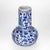 Antique Asian Blue & White Porcelain Bottle Vase, Signed Circa 1930 For Sale - Image 4 of 7