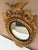 Antique 19th Century American Federal Giltwood Eagle Bullseye Convex Mirror For Sale - Image 4 of 13