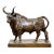 Jean-Baptiste Clesinger “Taureau Romain” Bronze Sculpture, Barbedienne Foundry, Rome 1858 For Sale