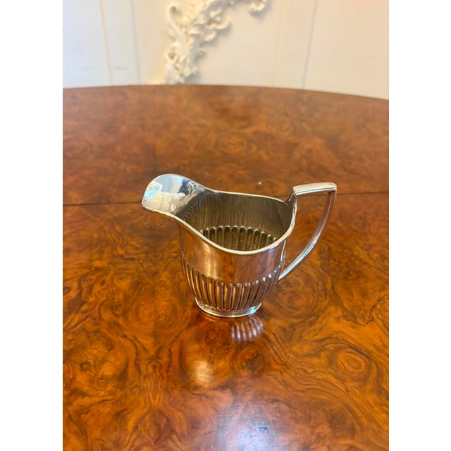 Antique Edwardian Silver Plated Tea and Coffee Set, 1900, Set of 4 For Sale - Image 12 of 18