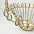 1950s Vintage French Art Nouveau Boho Chic Small Wire Jardiniere Basket Planter. For Sale - Image 6 of 12