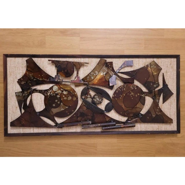 Brutalist Wall Sculpture by Henrik Horst, Denmark, 1970s, in Very Good conditions. Designed 1970 to 1979 This piece is...