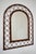 Arched Rattan Mirror, 1970s For Sale - Image 3 of 6
