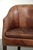 Desk Chair In Cognac-colored Cowhide Leather For Sale - Image 9 of 12
