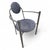 Late 20th Century Vintage Modern Moon Chairs Newly Reupholstered - Set of 4 For Sale - Image 5 of 8