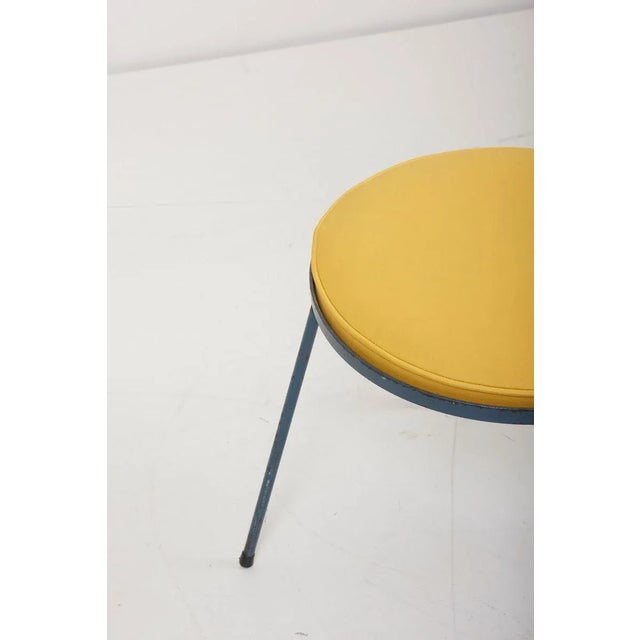 Wrought Iron Stool by Frederic Weinberg, 1960s For Sale - Image 6 of 8