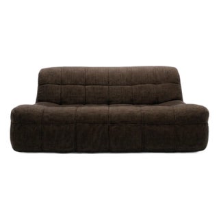 Vintage Velvet Sofa from Rolf Benz, 1970s For Sale