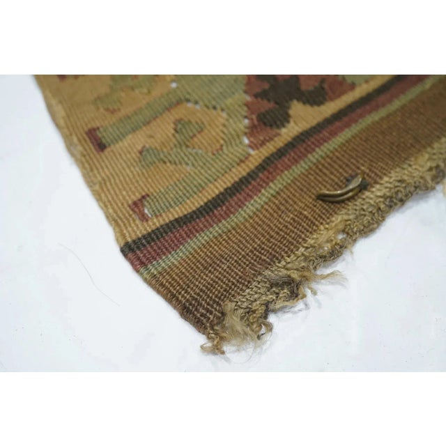 Antique Kilim Rug 3' x 4'11'' For Sale In New York - Image 6 of 11