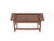 Brown Mid-Century Modern Bench in Teak Wood and Brass, Italy, 1960s For Sale - Image 8 of 11