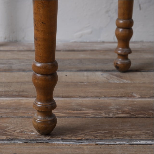 Wood Sheraton Maple One Drawer Stand, 19th Century For Sale - Image 7 of 10