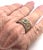 Tuscan 18k Renaissance Inspired Ring W/Emerald Center, Size 7.25 For Sale - Image 3 of 11