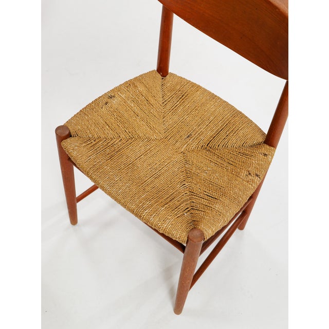 Model 316 Dining Chairs by Peter White & Orla Moelgard-Nielsen for Søborg Møbelfabrik, 1958, Set of 6 For Sale - Image 16 of 18
