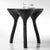 Coffee table "TRIPOD", black The fusion of sturdiness and elegance, along with the blend of archaism and modernity, truly...