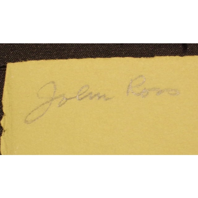 1970s John Ross "Bryce Fantasy" Signed Numbered Collagraph Art Utah Landscape Diptych - 2 Pieces For Sale In Denver - Image 6 of 8