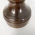 Brown Italian Round Doorstop in Turned Wood, 1930s For Sale - Image 8 of 11