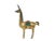 Metal 1970s Solid Brass & Copper Llama For Sale - Image 7 of 7