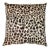 Printed Cowhide Giraffe 20" Pillow For Sale