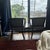White Pair of Professionally Restored Vintage Barrel Accent Chairs in Hollywood Regency Style For Sale - Image 8 of 12