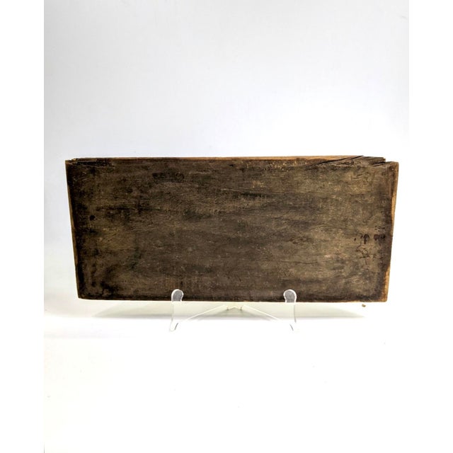 19th Century Wooden Wall Panel Carving of Two Birds and a Flower For Sale - Image 4 of 5