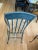 Italian Set of Four Iron and Rush Mid Century Italian Chairs For Sale - Image 3 of 6