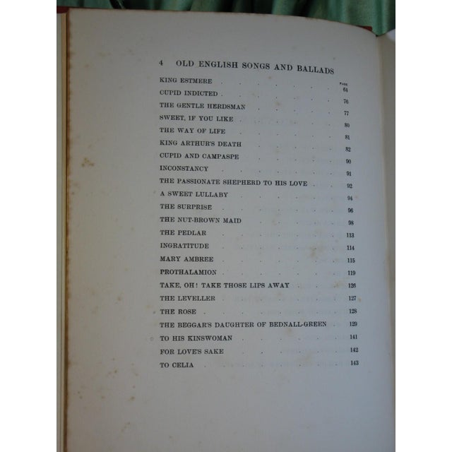 Early 20th Century Art Book Eleanor Fortescue Brickdale, 24 Full Color Tipped in Illustrations Fine Re-Binding "Old English Songs & Ballads" For Sale - Image 16 of 18