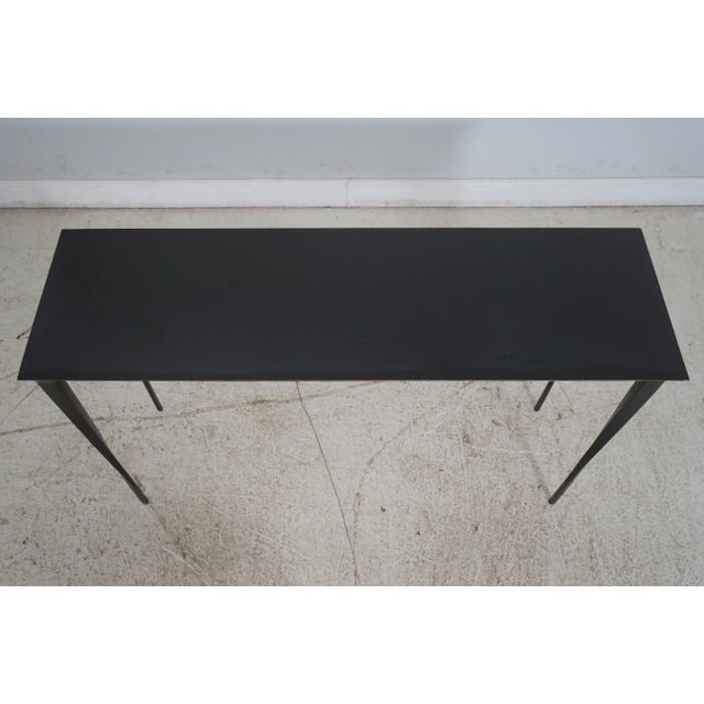 Modern Studio Modern Design Iron Console Table For Sale - Image 3 of 12