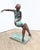 Art Deco Bronze Seated Ballerina Sculpture, 1980s For Sale - Image 4 of 5