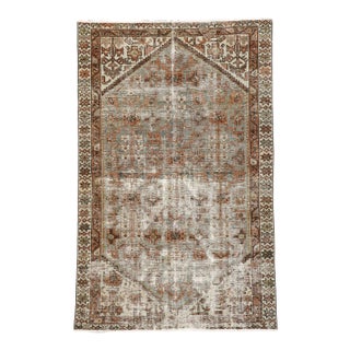 Early 20th Century Antique Persian Hamadan Rug, 03'09 X 05'10 For Sale