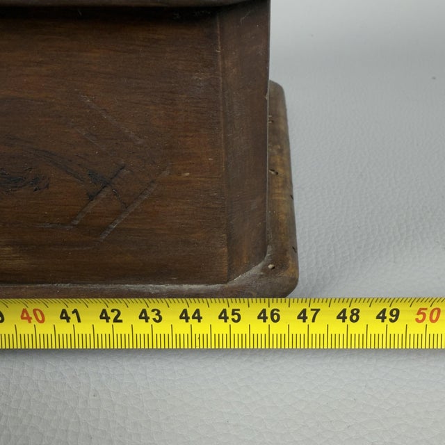 Wooden Brass Pharmacy Scale For Sale - Image 11 of 14