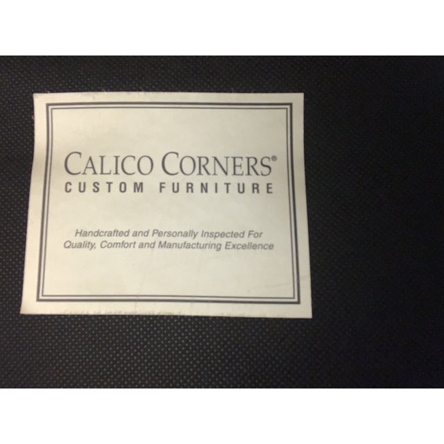 20th Calico Corners Country French Style Setee For Sale - Image 11 of 11