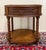 1920s Antique French Oak Barley Twist Standing Planter Jardinière Liner C. 1930s For Sale - Image 5 of 17