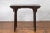 Wood Chinese Early 20th Century Dark Lacquer Wine Console Table with Carved Apron For Sale - Image 7 of 13