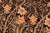 1990s Shabby Chic 1990's Pak-Persian Black/Taupe Wool Rug - 6'1'' X 9'1'' For Sale - Image 5 of 9