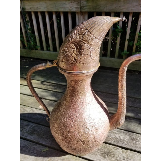 Vintage Pakistani Water Ewer For Sale In New York - Image 6 of 9