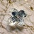 1990s Tiffany & Co Estate Dogwood Flower Brooch Sterling Silver 4.45 Grams For Sale - Image 9 of 11