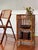 1970s Organic Modern Three-Tier Small Etagere in Burnt Bamboo and Rattan For Sale - Image 12 of 13