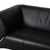 Leather and Metal 322 Two-Seater Sofa from Rolf Benz For Sale - Image 4 of 13