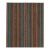 1950s Vintage Persian Palas Kilim in Multicolor Stripes, From Rug & Kilim - 5'10''x7' For Sale