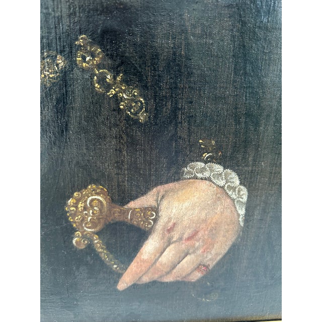 Late 19th Century Large-Scale Late 19th–Early 20th Century European Historicist Portrait Painting For Sale - Image 5 of 11