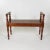 Victorian Late Victorian Mahogany Window Bench With Raised Arms English, Circa 1890 For Sale - Image 3 of 7