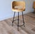 4 1960s Wicker/Bamboo/Wrought Iron Swivel Stools For Sale In Los Angeles - Image 6 of 8