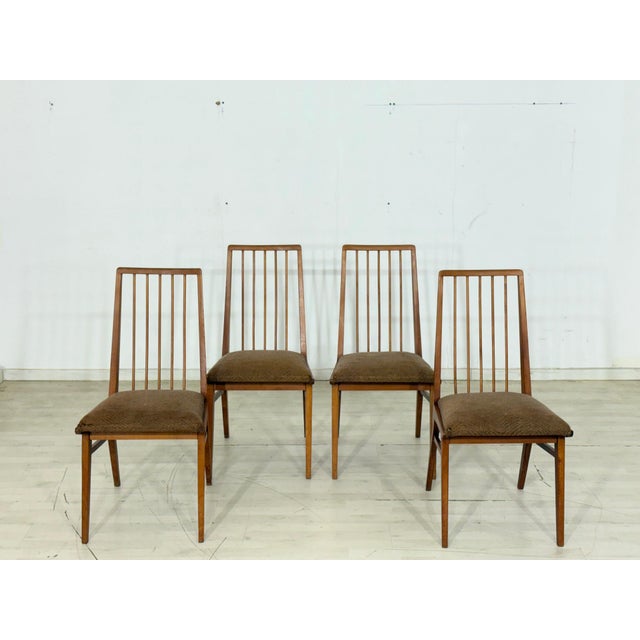 Wood Vintage Hellerau Chairs, 1960s, Set of 4 For Sale - Image 7 of 13