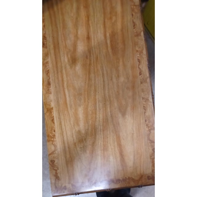 1970s Drexel Heritage Etcetera Faux Bamboo Cabinet For Sale - Image 6 of 10