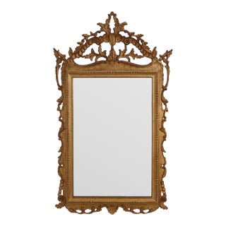 Decorative Crafts Ornate Gold Frame Mirror For Sale