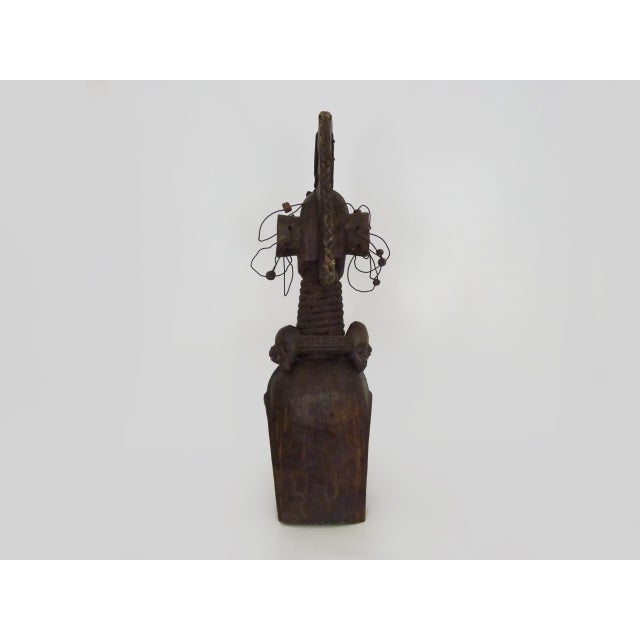 Large African Baga Nimba Statue, Guinea, 1960s-1970s For Sale - Image 10 of 11