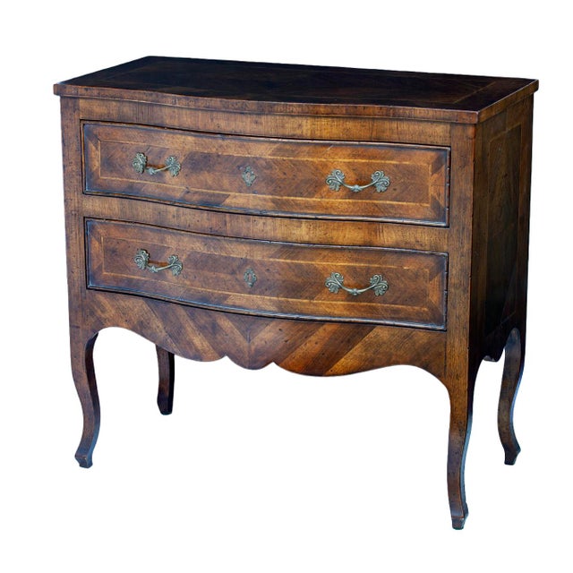 French Early 20th Century Louis XV Style Dresser W/ 2 Drawers For Sale - Image 3 of 9